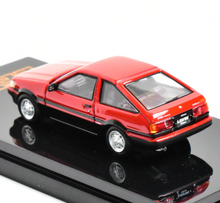 Load image into Gallery viewer, HJ64 1:64 Red Corolla Levin AE86 Sports Model Diecast Metal Car New Collection
