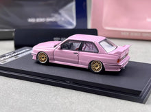 Load image into Gallery viewer, Mortal 1:64 Pink E30 M3 Coupe Sports Model Diecast Metal Car New Collection
