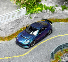 Load image into Gallery viewer, CM 1:64 Purple BRZ Varis Couple Sports Model Diecast Metal Car New Collection
