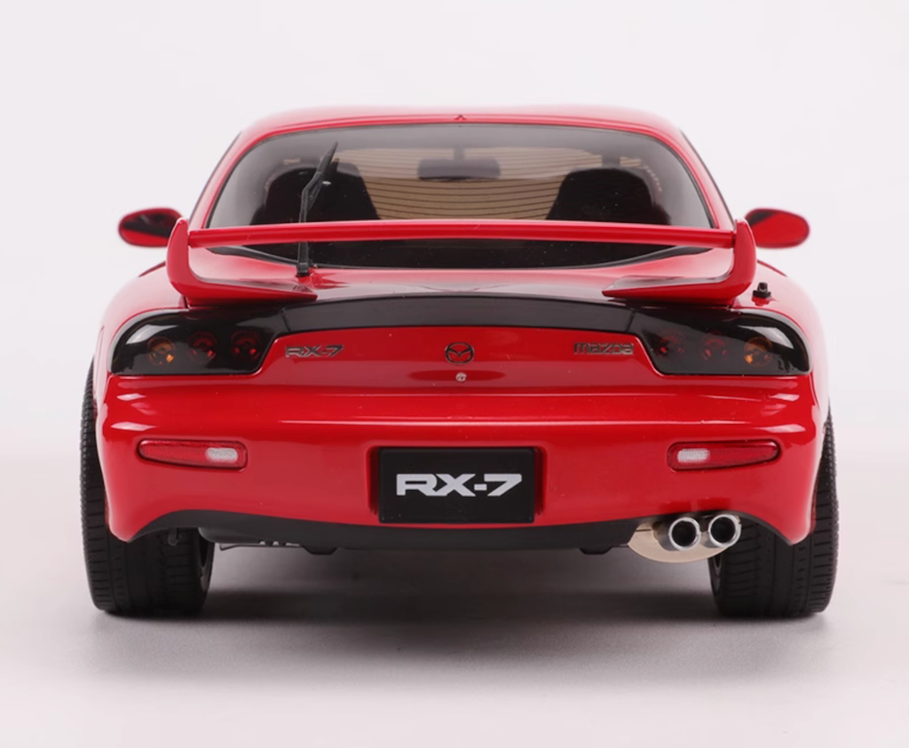 Polar Master 1:18 Red RX7 FD Spirit R Engine Sport Model Diecast