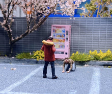 Load image into Gallery viewer, 1:64 Painted Figure Miniature Mini Resin Model Diorama Scene Boss Follower Men
