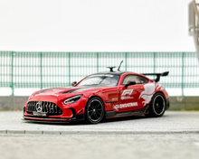 Load image into Gallery viewer, Tarmac 1:64 Red AMG GT BS Safety Car Racing Sports Model Diecast Metal New Collection
