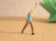 Load image into Gallery viewer, 1:64 Painted Figure Mini Model Miniature Resin Diorama Sand Road Repair Workers Collection
