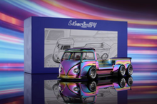 Load image into Gallery viewer, Liberty 1:64 VW T1 6x6 Flatbed Tow Truck Sports Model Diecast Metal Car New
