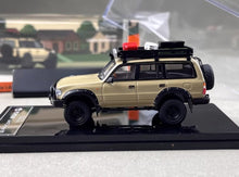 Load image into Gallery viewer, GCD 1:64 Beige Land Cruiser LC80 ORV Sports Model Diecast Metal Car New Collection
