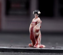 Load image into Gallery viewer, 1:64 Painted Figure Model Miniature Resin Sand Japanese Kimono Woman Traditional
