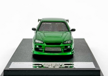 Load image into Gallery viewer, Mortal 1:64 Green Skyline GTR ER34 25GT-t Sports Model Diecast Metal Car New Collection

