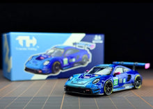 Load image into Gallery viewer, TH 1:64 Blue 911 GT3 R #90 24h 2025 Racing Sports Model Diecast Metal Car New Collection
