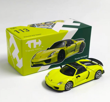 Load image into Gallery viewer, TH 1:64 Yellow 918 Spyder Sports Model Diecast Metal Car New Collection
