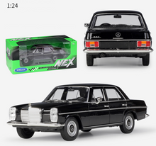 Load image into Gallery viewer, WELLY 1:24 Benz 220 Sedan Classic Vintage Model Diecast Metal Car Display
