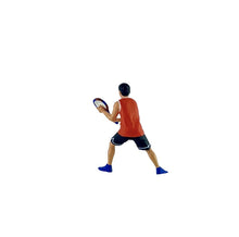 Load image into Gallery viewer, 1:64 Painted Figure Mini Model Miniature Resin Diorama Sport Tennis Lady Man Set
