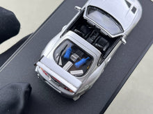 Load image into Gallery viewer, FS 1:64 Silver Supra A80 Targa Convertible Sports Model Diecast Metal Car New Collection
