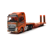 Load image into Gallery viewer, 1:148 Orange Volvo FH4 GXL Low Loader Trailer Truck Model Diecast Metal Car
