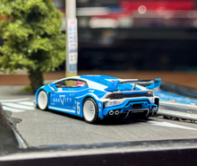 Load image into Gallery viewer, Minigt 1:64 Blue Huracan GT Gravity Sports Model Diecast Metal Car New Collection
