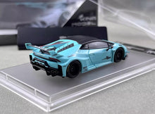 Load image into Gallery viewer, King 1:64 Blue LB Huracan GT Racing Sports Model Diecast Metal Car New Collection

