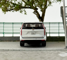 Load image into Gallery viewer, Shadow 1:64 White Escalade Full Sized SUV ESV Model Diecast Metal Car New Collection
