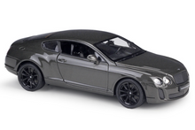 Load image into Gallery viewer, WELLY 1:24 Continental Super Racing Sports Model Diecast Metal Car Display

