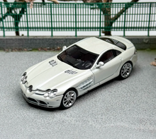 Load image into Gallery viewer, SW 1:64 White SLR McLaren Coupe Racing Sports Model Diecast Metal Car New Collection
