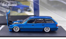Load image into Gallery viewer, Mortal 1:64 Blue E34 Touring Wagon Sports Model Diecast Metal Car New Collection
