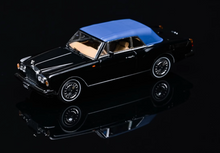 Load image into Gallery viewer, GFCC 1:64 Black 1993 Corniche IV Drophead Luxury Top Model Diecast Metal Car
