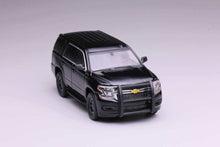 Load image into Gallery viewer, 1:64 596 Black 2015 Tahoe Police Full SUV Sports Model Diecast Metal Car New Collection
