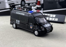 Load image into Gallery viewer, Shadow 1:64 Black Police SWAT Transit Van Model Diecast Metal Car New Collection
