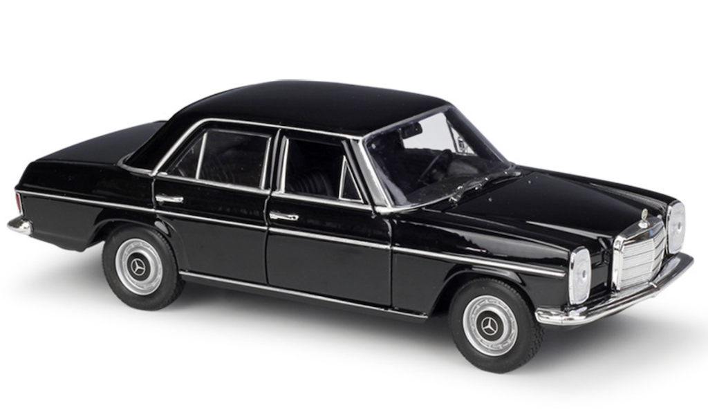 WELLY 1:24 Benz 220 Sedan Classic Vintage Model Diecast Metal Car Display