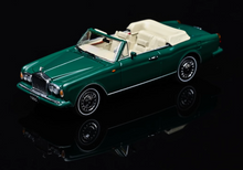 Load image into Gallery viewer, GFCC 1:64 Green 1993 Corniche IV Drophead Convertible Model Diecast Metal Car
