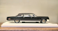 Load image into Gallery viewer, MK 1:64 HEC Black 1972 Fleetwood 75 Luxury Limousine Model Diecast Metal Car
