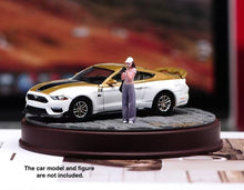 Load image into Gallery viewer, 1:64 Painted Car Model Base Miniature Diorama Sand Scenario Grey brick Road Toy
