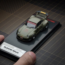 Load image into Gallery viewer, IG 1:64 Matte Green RWB 993 Classic Sports Model Diecast Metal Car New Collection
