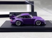 Load image into Gallery viewer, MC 1:64 Matte Purple RWB 993 Figure Sports Model Diecast Metal Car New Collection
