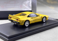 Load image into Gallery viewer, HM 1:64 Yellow 288 GTO Racing Sports Classic Model Diecast Metal Car New Collection
