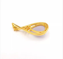 Load image into Gallery viewer, Nature Jade Pipa Pendant Necklace Gift Jewelry charm Blessing Lucky Fortune New
