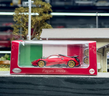 Load image into Gallery viewer, CM 1:64 Red Imola Racing Sports Model Diecast Metal Car New Collection
