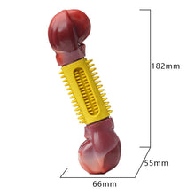 Load image into Gallery viewer, Dog Bone Chew Durable Toys Aggressive chewers non-toxic Rubber Puppy Toy Pet NEW
