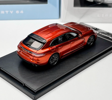 Load image into Gallery viewer, Liberty 1:64 Orange Panamera Turbo S Figure Sport Model Diecast Metal Car New Collection
