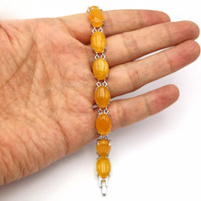 Load image into Gallery viewer, Nature Jade Beaded Bracelet Jewelry Blessing Lucky Fortune Gift For Her Yellow c
