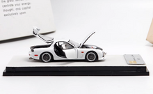 Load image into Gallery viewer, PGM 1:64 White JDM RX-7 FD3S Racing Sports Model Diecast Metal Car New Collection
