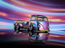 Load image into Gallery viewer, Liberty 1:64 VW T1 6x6 Flatbed Tow Truck Sports Model Diecast Metal Car New
