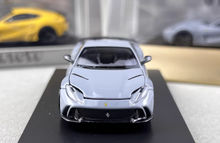 Load image into Gallery viewer, LT 1:64 Grey 812 Novitec N-Largo Racing Sports Model Diecast Metal Car New Collection
