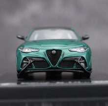 Load image into Gallery viewer, MG 1:64 Green Romea GTAm Sedan Sports Model Diecast Metal Car New Collection
