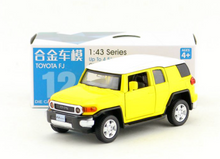 Load image into Gallery viewer, CCA 1:43 TOYOTA FJ Land Cruiser SUV Off Road Sports Model Toy Diecast Metal Car BN
