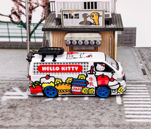 Load image into Gallery viewer, Tarmac 1:64 Kitty Hiace Capsule Delivery Van Widebody Model Diecast Metal Car
