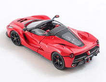 Load image into Gallery viewer, SB 1:64 Red LaFerrari F150 Convertible Sports Model Diecast Metal Car New Collection
