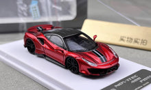 Load image into Gallery viewer, DCM 1:64 Red Carbon Top Novitec 488 Pista Sports Model Diecast Metal Car New
