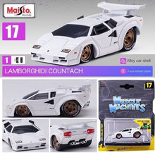 Load image into Gallery viewer, Maisto 1:64 White Countach Super Racing Sports Model Toy Diecast Metal Car BN

