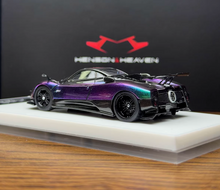 Load image into Gallery viewer, HH 1:64 Purple Zonda Tricolore Sports Model Diecast Metal Car New Collection
