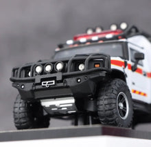 Load image into Gallery viewer, MK 1:64 White H2 Fire Dep. Rescue Vehicle ORV Model Diecast Metal Car New Collection
