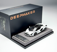 Load image into Gallery viewer, Deepmaker 1:64 White Sian FKP 37 Sports Model Diecast Resin Car New Collection
